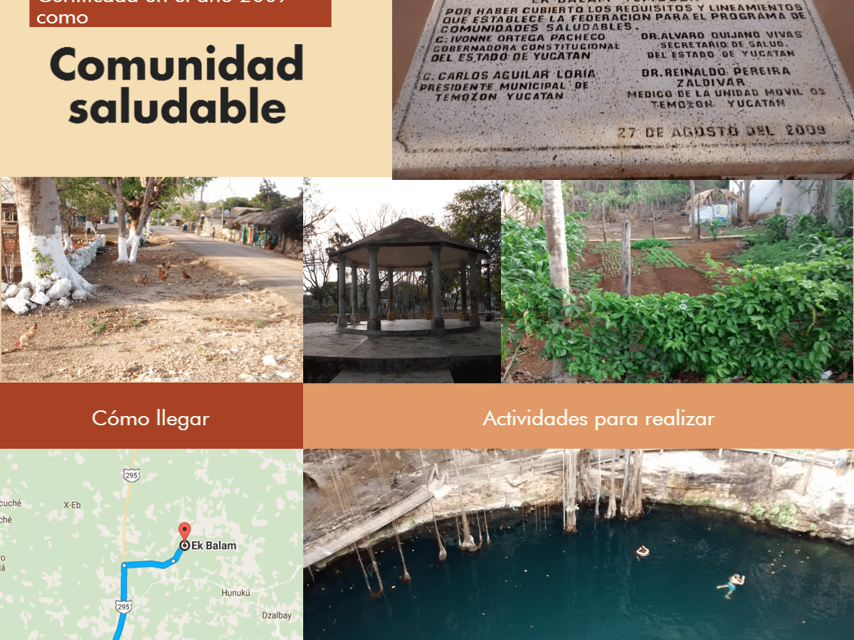 Cenote X’Canché y la Comunidad de Ek&nbsp;Balam